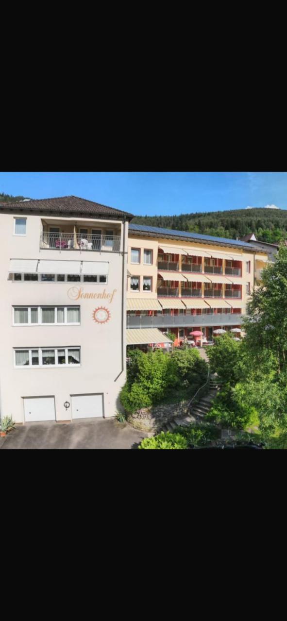 Hotel Sonnenhof Бад-Вильдбад Экстерьер фото